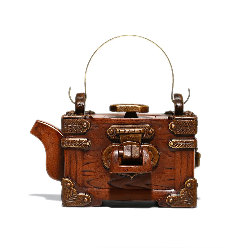 

Red clay teapot gift engraving