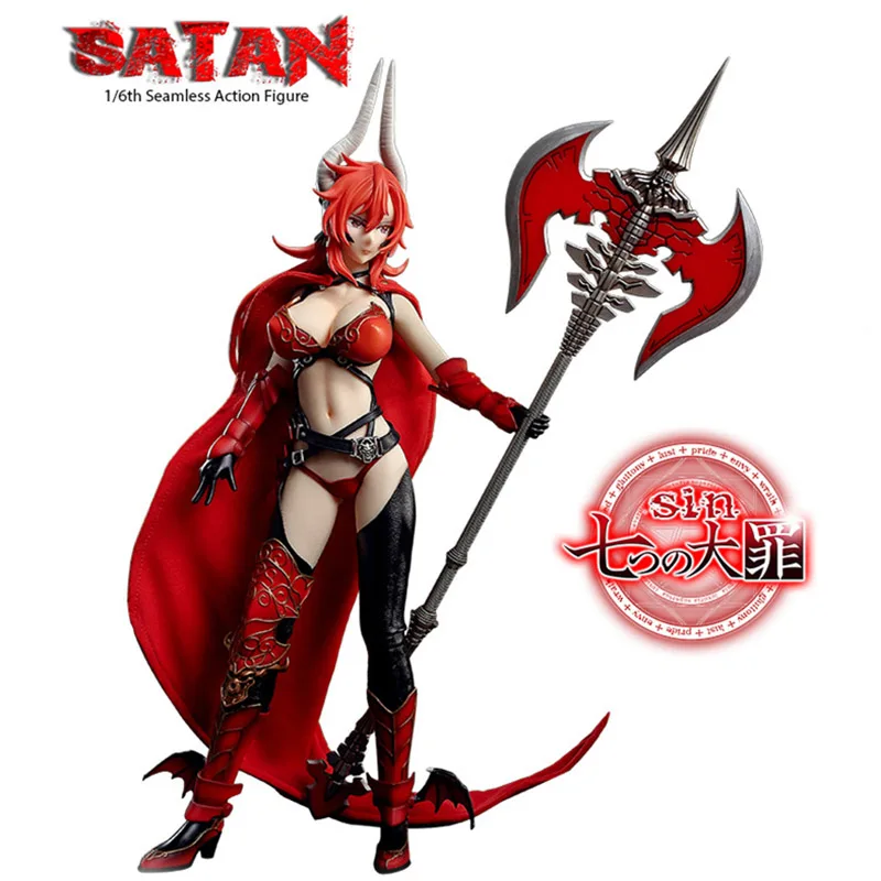 Солдат фицен масштаб 1/6 семь смертных грехов сатана экшн фигурка Игрушечная