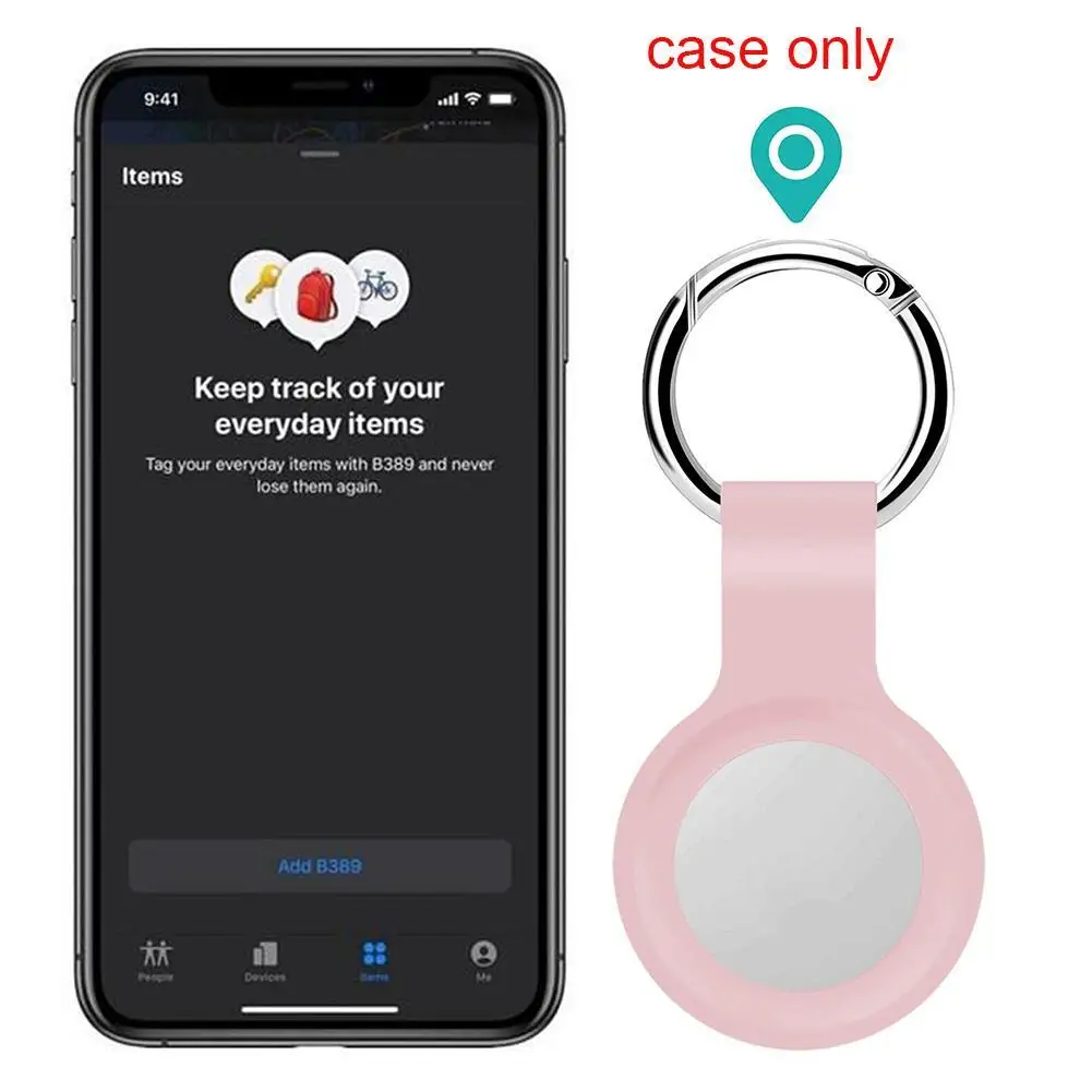 

Silicone Protective Cover For Apple Airtags Tracker Case Anti-Lost Alarm Tag Protector Cover For Airtag Airtags Wireless Finder