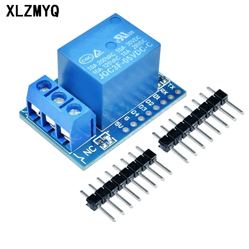 

10pcs 1 Channel Relay Shield V2 Version 2 For WEMOS D1 Mini ESP8266 WiFi Module 1 Way Relays Board