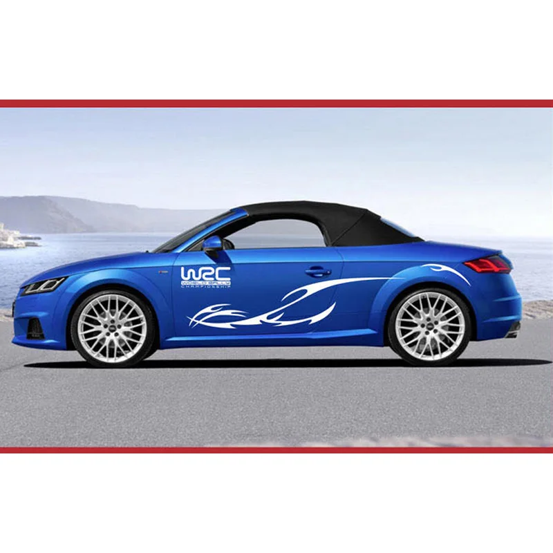 

170cm Car Sticker Styling Flame Fire Decal Set Decor Vinyl Car Body Covers Accessories Car Stickers