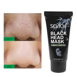 Горячая черная маска для очищения от угрей маска для удаления масла контроль бамбукового угля глубокой очистки, для лица Уход за кожей N
