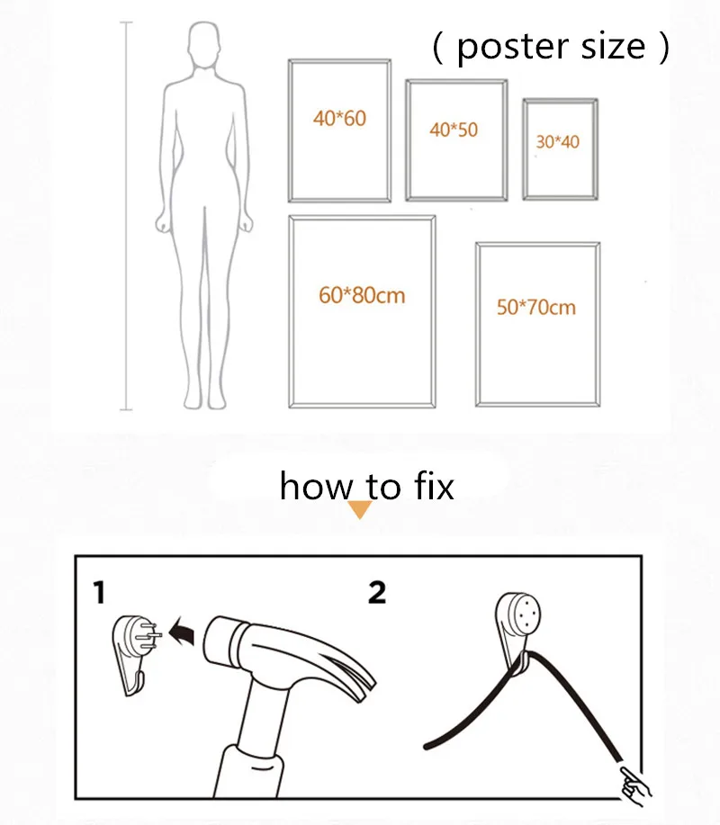 Настенный постер с изображением мерцающих звезд в скандинавском стиле|wall