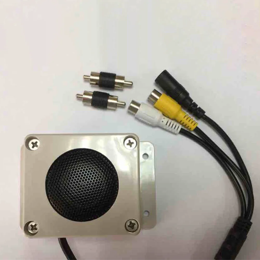 

Two Way Accessories Sound Home Security Camera Interphone Waterproof Microphone Electronics Outdoor Speaker Voice Portable