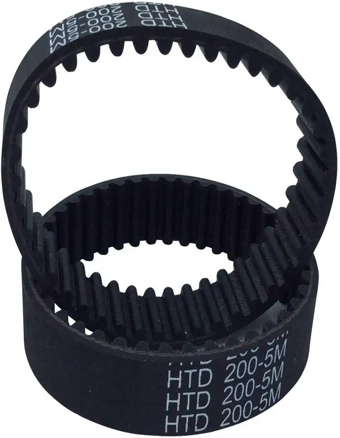 

HTD 5M Rubber Timing Belts Closed-Loop 275/300/320/350/360/400/450/480/500/520/535 mm Length 15mm Width Industrial Timing Belt