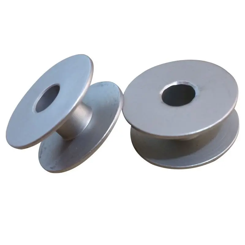 10 шт./лот промышленные алюминиевые катушки металлические для швейных машин Singer