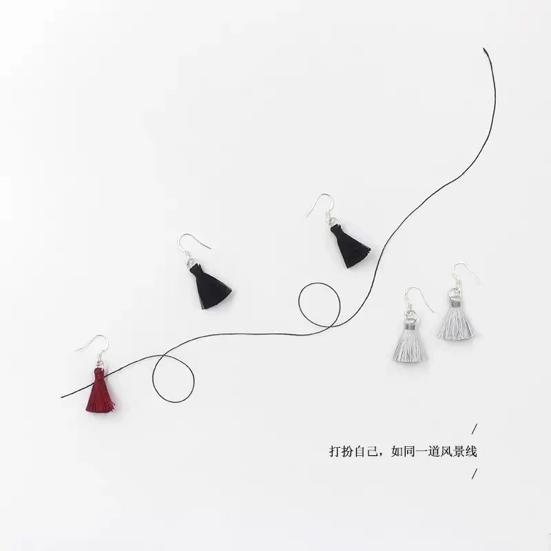 10 шт. 20 мм мини металлическое подвесное кольцо кисточка отделка кулон Сделай Сам