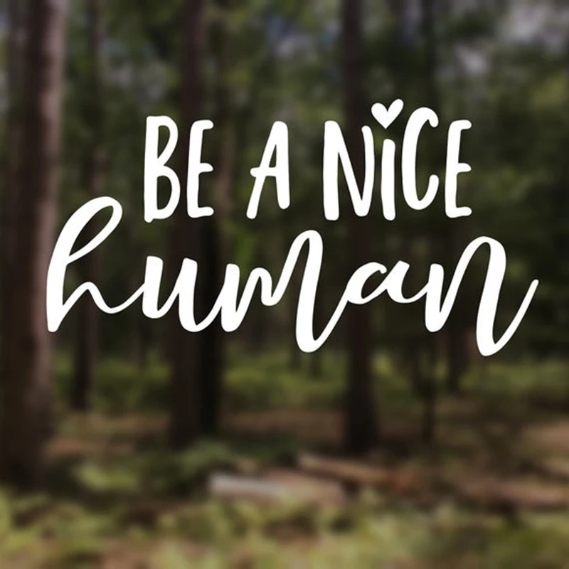 Черная/Серебристая Наклейка с цитатой человека декоративная Съемная