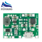 Плата зарядного устройства для литий-ионного аккумулятора 18650 3,7 в 4,2 в, Повышающий Модуль TP4056, детали для arduino, в комплекте сделай сам, DC-DC