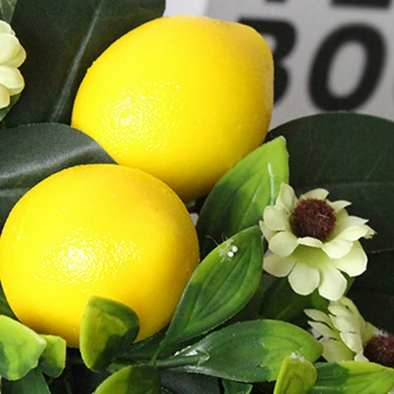 Венок с изображением лимона призрака американский пасторальный домашний декор