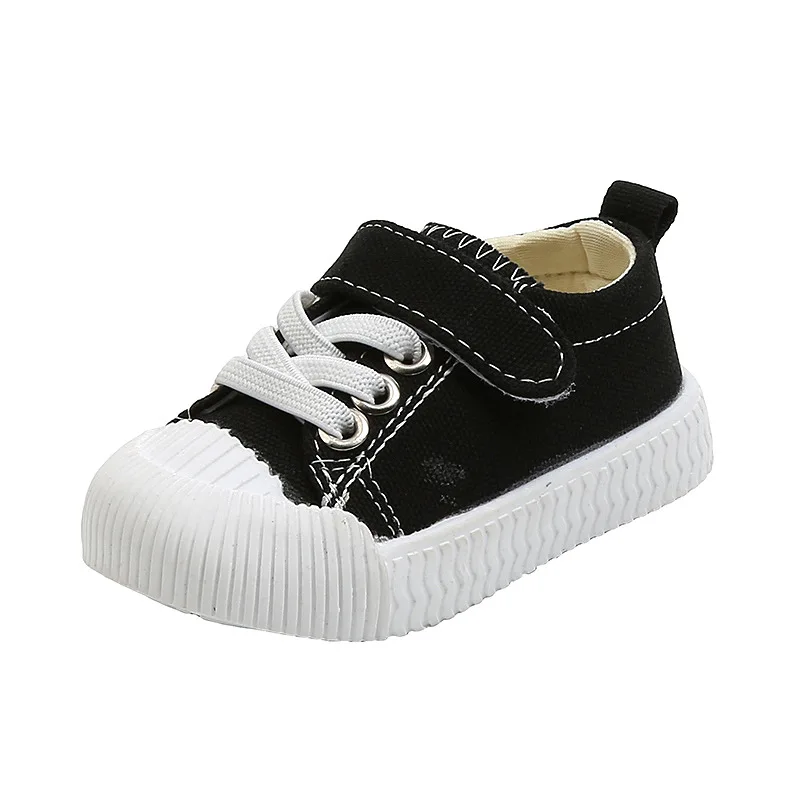 Парусиновая обувь COZULMA для маленьких мальчиков и девочек, мягкая дышащая обувь на плоской подошве, размеры 15-19 от AliExpress WW