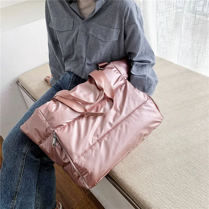 

Fashion Waterproof Female Yoga Bag Nylon Travel Bag Large Capacity Sports Gym Shoulder Bags For Women And Men 2021 sac voyage