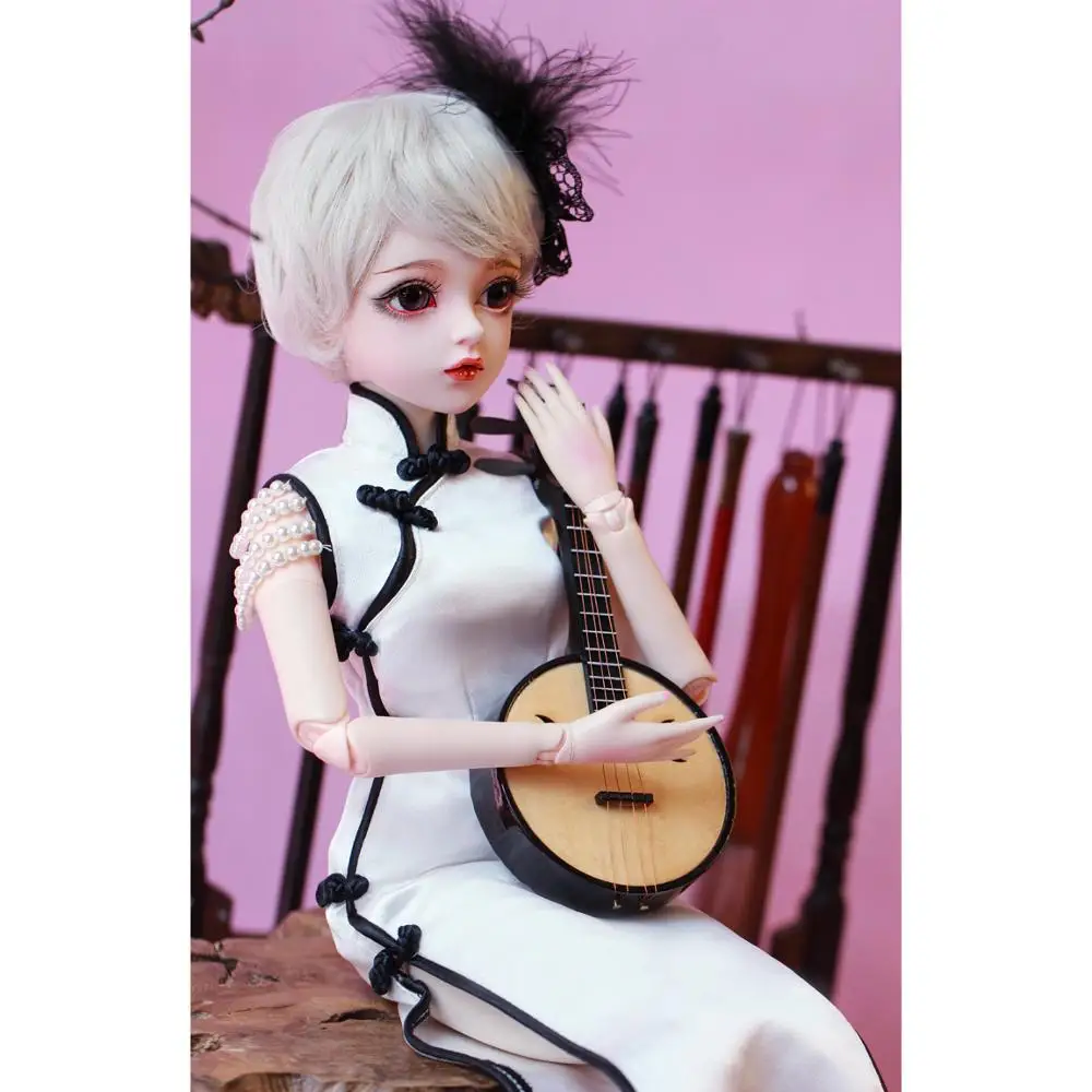 

BJD doll 60cm gifts for girl Silver hair Doll With Clothes Change Eyes NEMEE Doll Best Valentine's Day Gift Handmade Beauty DOLL