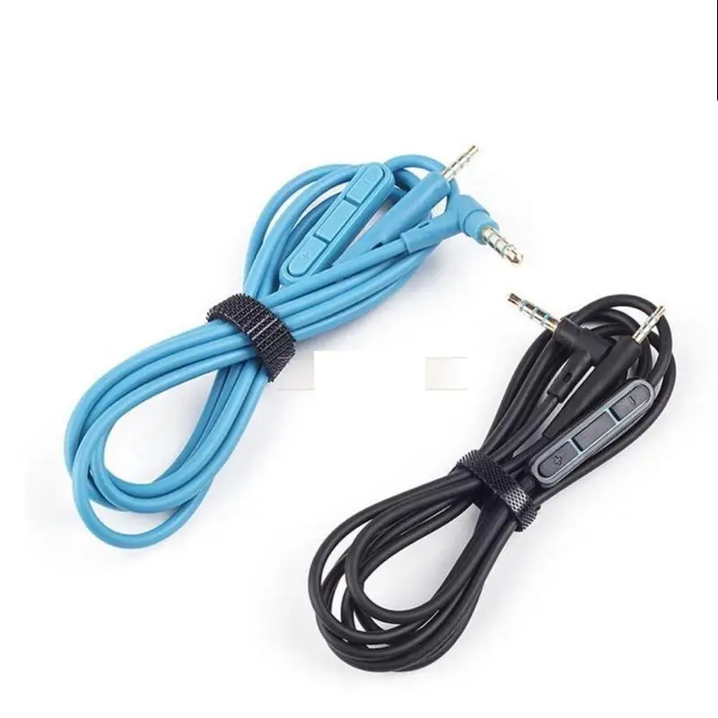 

3.5mm Replacement Audio Cable Cord Wire w/Mic for Beats by Dr Dre Headphones Audio Cable wholesales AUX Cables Oct23