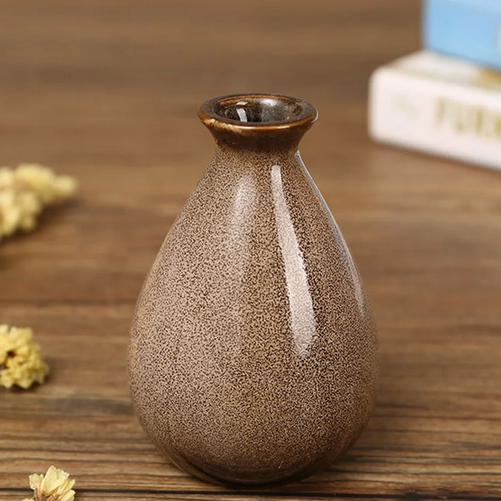 Керамическая ваза винтажная элегантная для украшения гостиной и дома|Вазы| |