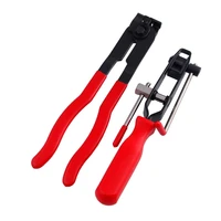2pcs cv joint starter clamp pliers multi function band banding hand tool automobile cv joint boot clamps pliers car banding tool