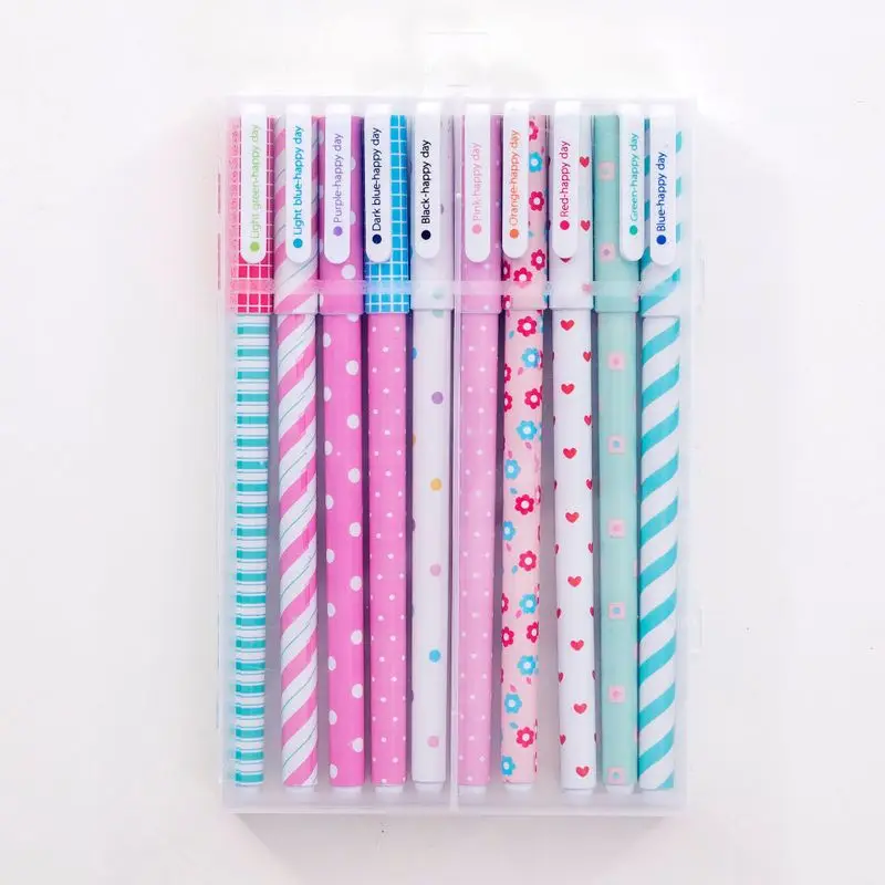 10 шт. гелевые ручки сделай сам цветные художественные для журнала шариковая