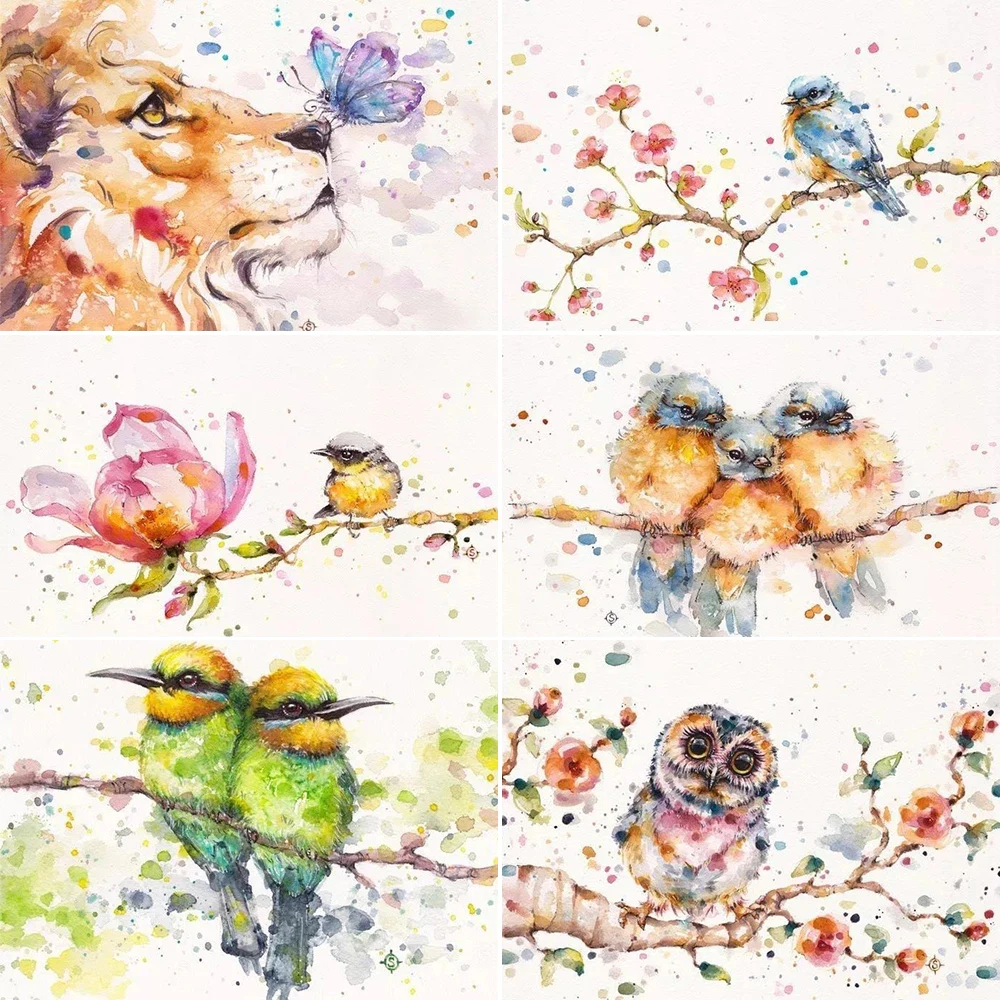 

XUEQIXIAOZU Full Square/Round Cartoon Animals Diamond Embroidery Mosaic Embroidery 5d Diy Diamond Painting Home Decor Gift New