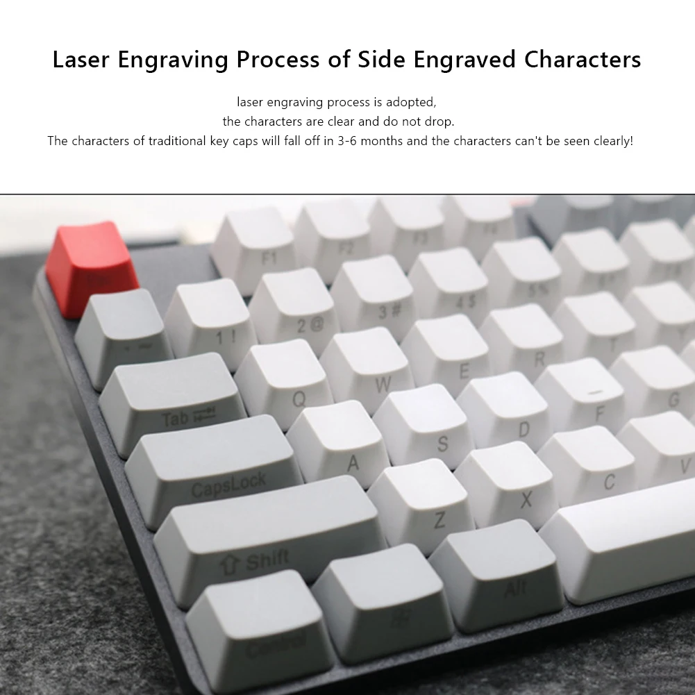 Механическая клавиатура колпачки для клавиш верхняя печать PBT OEM высота профиля