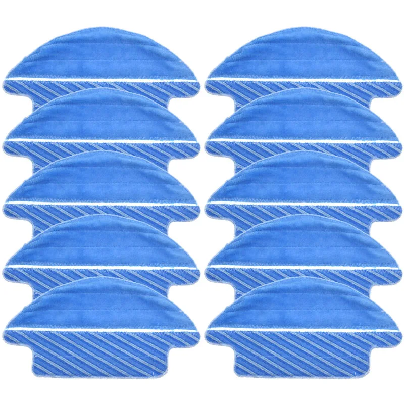 New 10Pcs Fabric Mop Inserts for Conga 3090 Series Robot Vacuum Cleaner Accessories Insert Kit | Бытовая техника
