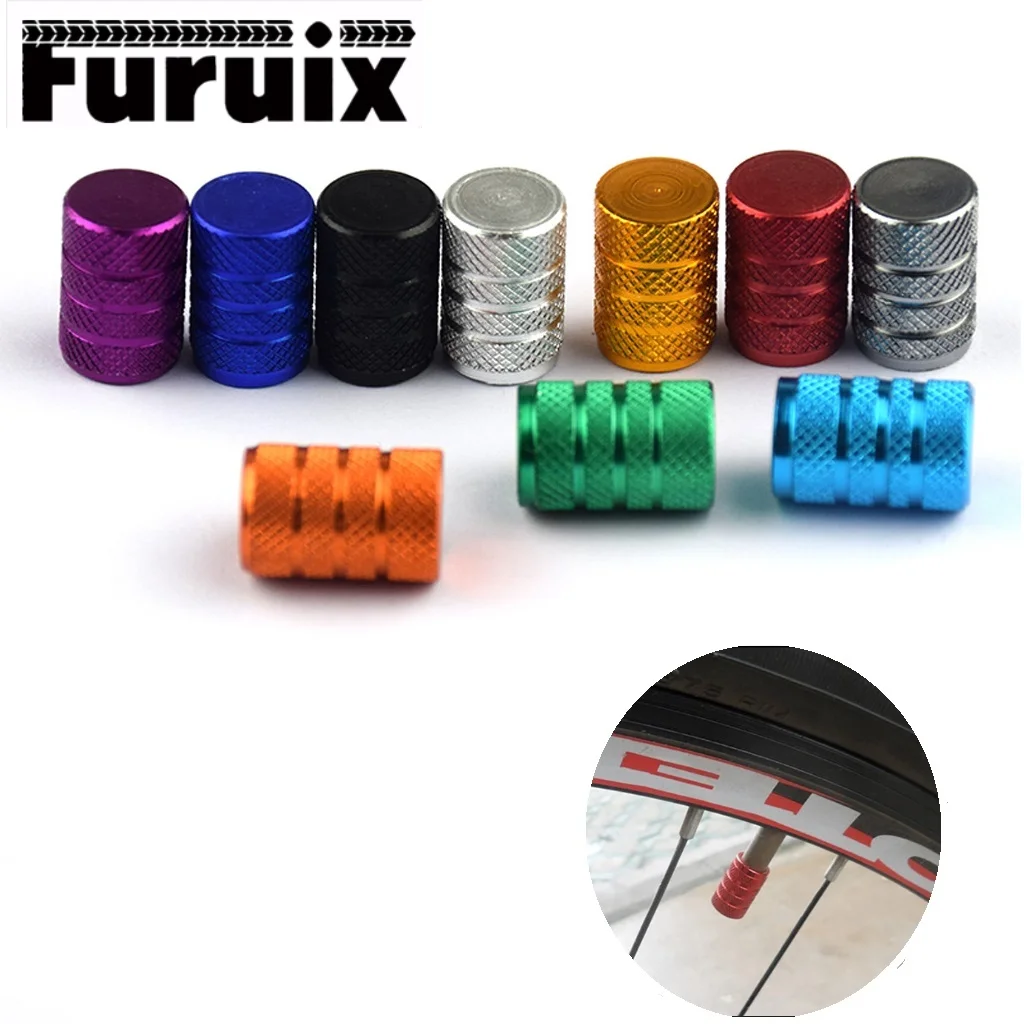 

4Pcs Silver Car Tire Valve Stems Cap Knurling Style Tire Valve Cap Aluminum Tire Wheel Stem Air Valve Cap for General Motors