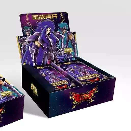 Настольные игрушки для семейных игр Zero Saint Seiya 50 210 шт./упак. TCG рождественский