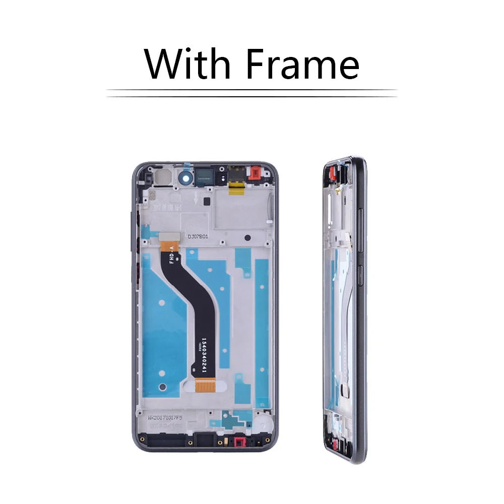 5 2 &quotдля HUAWEI Honor8 Lite ЖК дисплей сенсорный экран с рамкой для Honor 8 Замена lcd @|Экраны