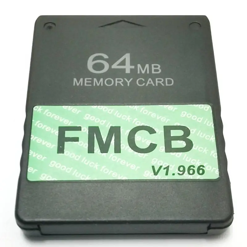 

Free McBoot V1.966 8MB/16MB/32MB/64MB Memory Card For PS2 FMCB Version 1.966