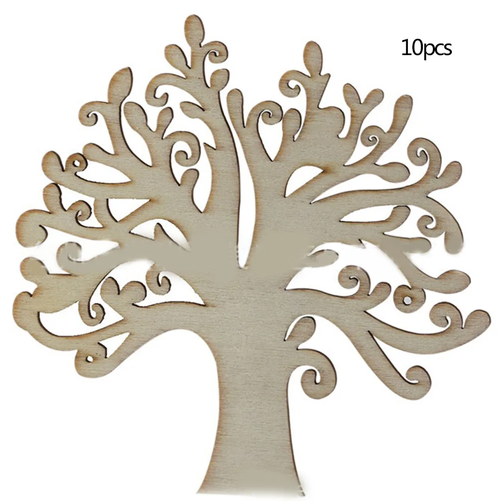 10 шт. деревянные украшения для рождественской елки|Поделки из дерева| |