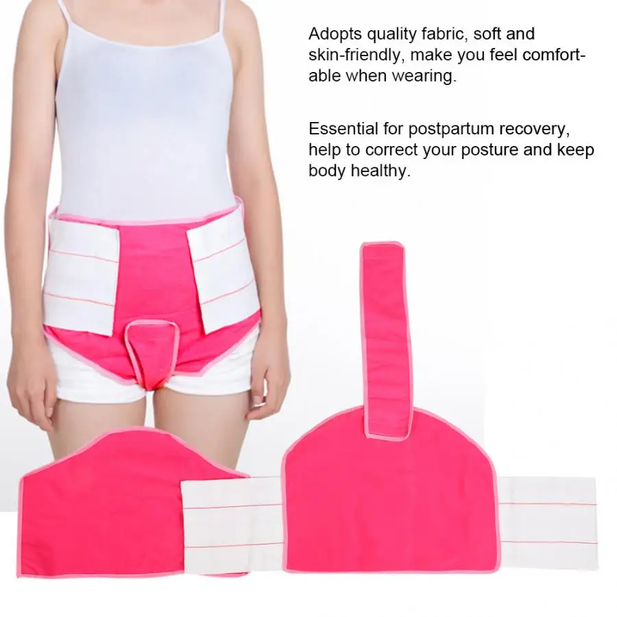 

Orthopedic Brace Postpartum Bellyband Self-Adhesive Breathable Abdominal Belt Waist Belt (Average Size) Correction