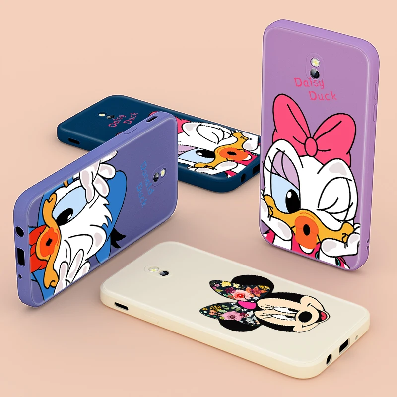 

Donald Duck Daisy Sweet For Samsung Galaxy J7 J6 J5 J4 J3 J2 Pro Plus Prime Ace 2018 2017 Liquid Silicone Soft Phone Case
