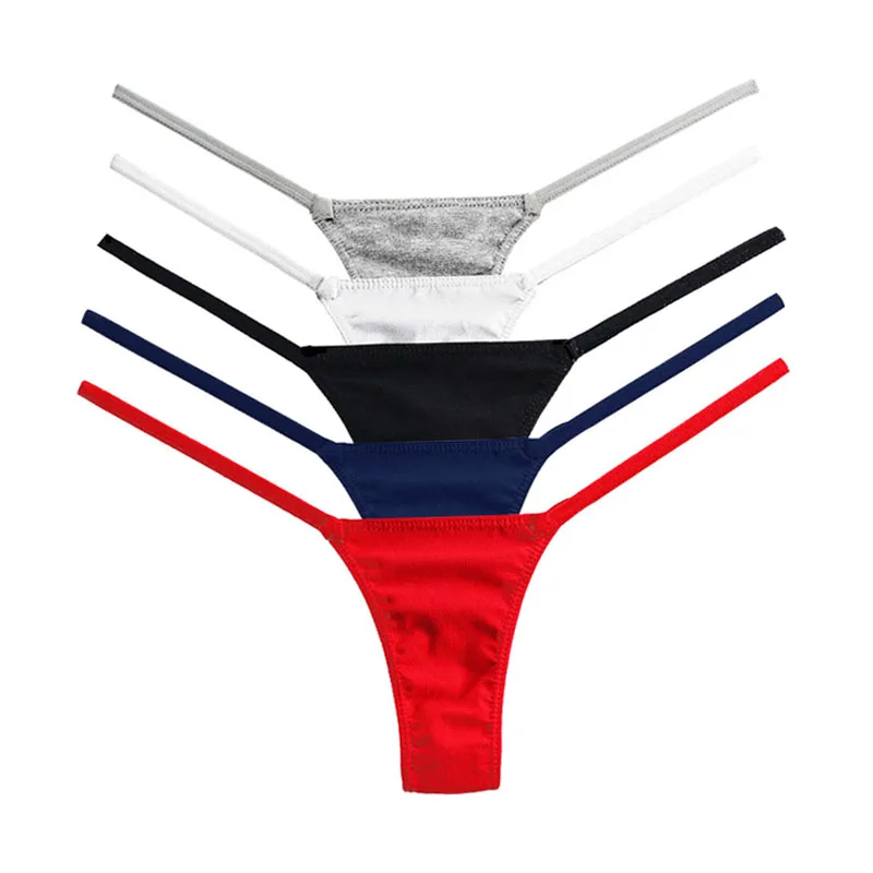 Сексуальные стринги Miini из чистого хлопка Тонги для омоложения кожи женское