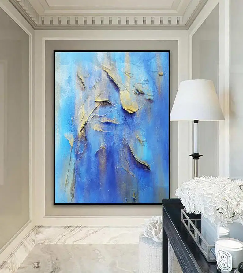Goedkoop Acryl Schilderen Voor Home Decor Moderne Originele Abstracte Kunst Badkamer Muur Art Canvas Keuken Muurschildering Grote Schilderijen