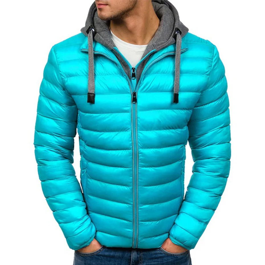 

mens winter jackets and coats Casual fashion men clothes 14 colors men winter jacket plus size S-XXXL Hooded parka men