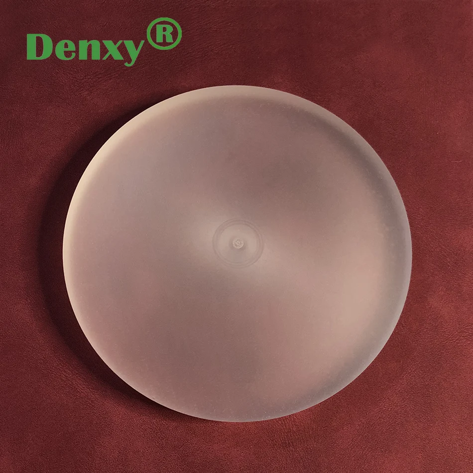 Denxy-bloques de PMMA Dental de alta calidad, piezas en blanco de color transparente CAD/CAM para restauraciones dentales de puente, bloque de resina, 5 uds.