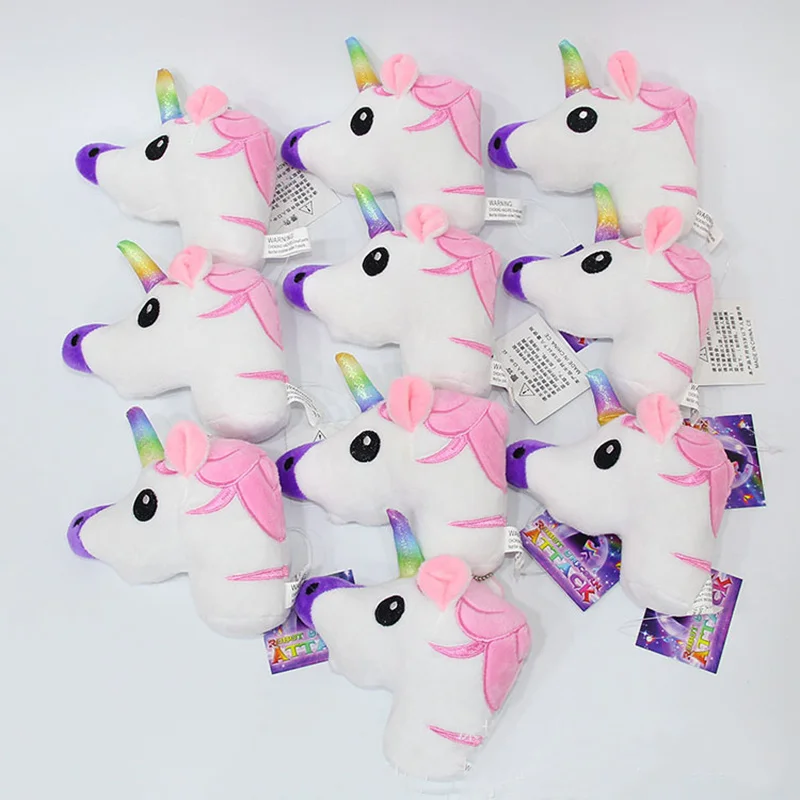 Высококачественная Игрушка Аниме лошадь милый металлический единорог брелок