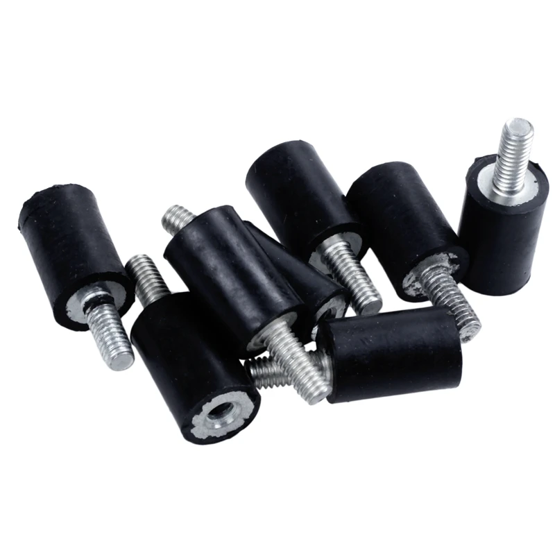 8Pcs M4 Air Compressor Rubber Vibration Mount Isolator 10mm x 15mm | Обустройство дома
