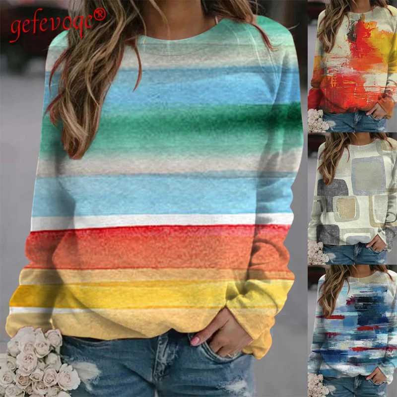

Y2K Autumn Harajuku Graffiti Print Women Hoodies Vintage Esthetic Punk Tops Loose Casual Sweatshirt All-match Moletom Feminino
