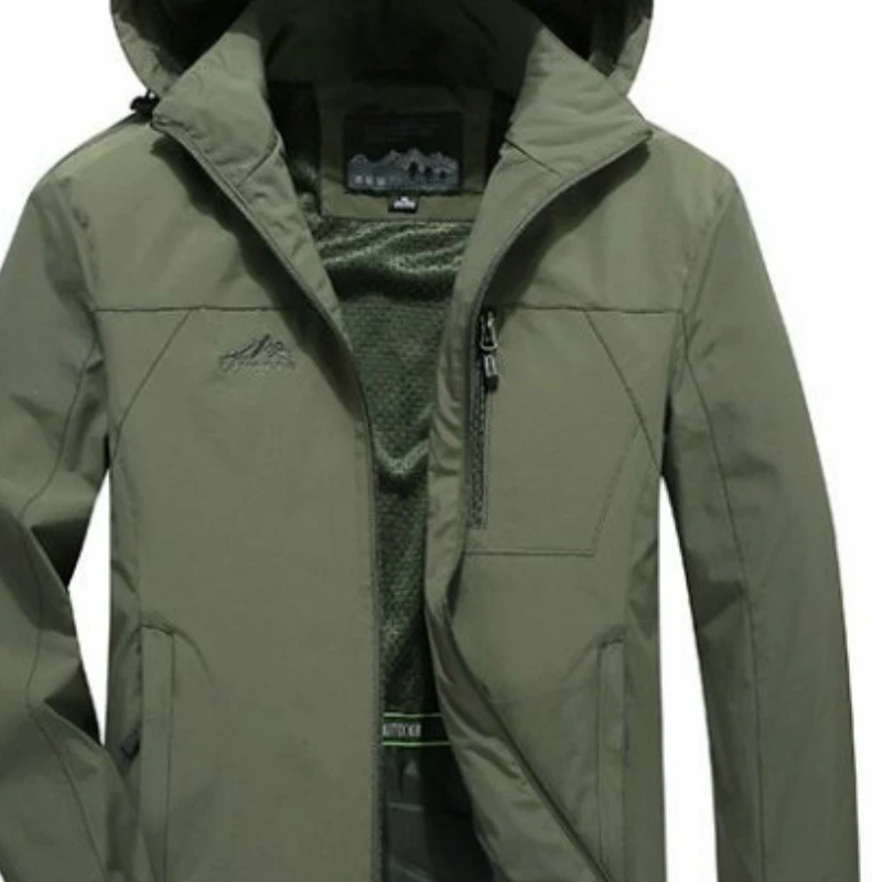 

2020 Hot Style Simple Windproof and Waterproof Jackets Leisure Fashion Pure Color Mount Conquer Man Air Charge Outdoor Clothing