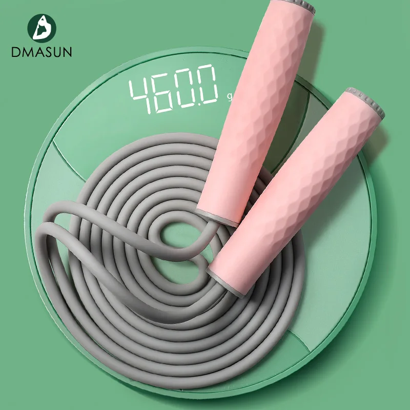 

Fitness Heavy Jump Rope Weighted Adjustable Workout Equipments Jump Rope Unisex Exercise Equipment Cuerda Saltar Exercise BC50TS