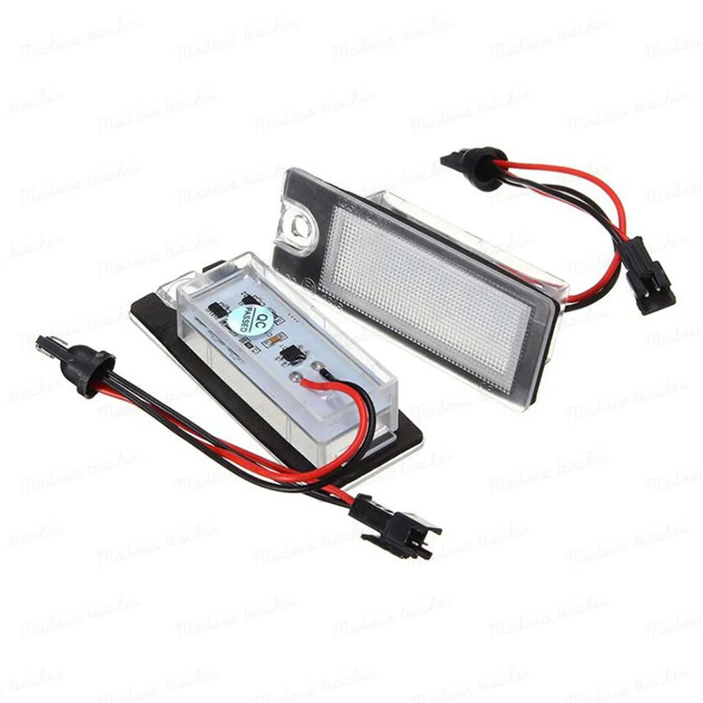 License Plate Light White Car Styling Number Lamp LED For Volvo V70 XC70 S60 S80 XC90 1998 1999 2000 2001 2002 2003 2004 2005 | Автомобили