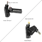12 В USB Тип C PD зарядный преобразователь для перемычки маршрутизатора светодиодной ленты монитора USB C мама до 5,5*2,5 3,5*1,35 мм Штекерный разъем