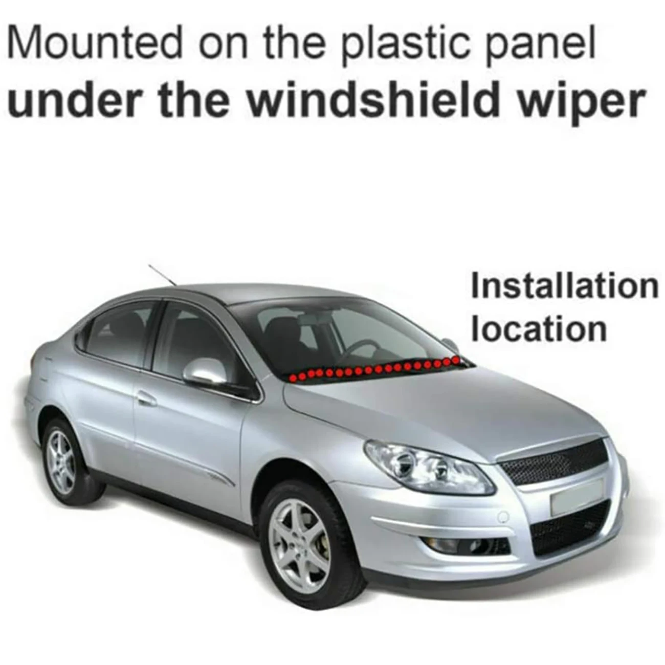 1 7 м стеклоочиститель Передняя панель лобового стекла молдинг уплотнение полоса