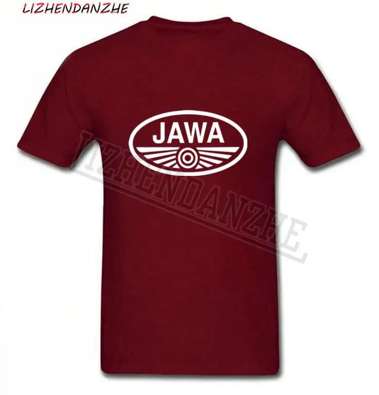 Футболка Jawa топы новая летняя Модная хлопковая футболка с коротким рукавом
