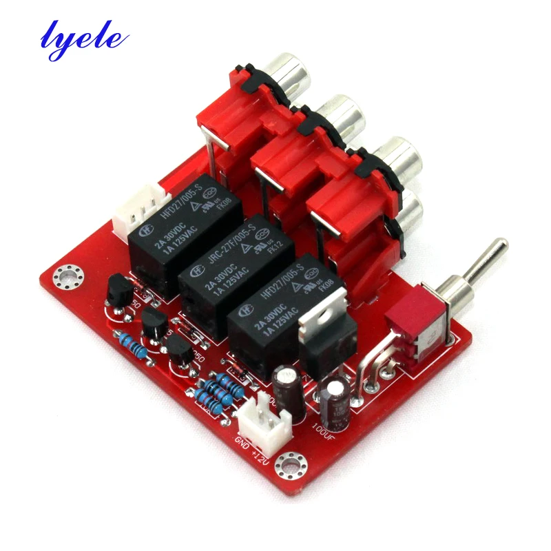 Плата переключателя аудиовхода усилителя звука|Усилители мощности| |