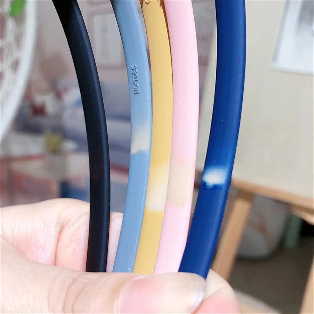 Ободок из искусственной кожи для женщин и девушек элегантный обруч волос в