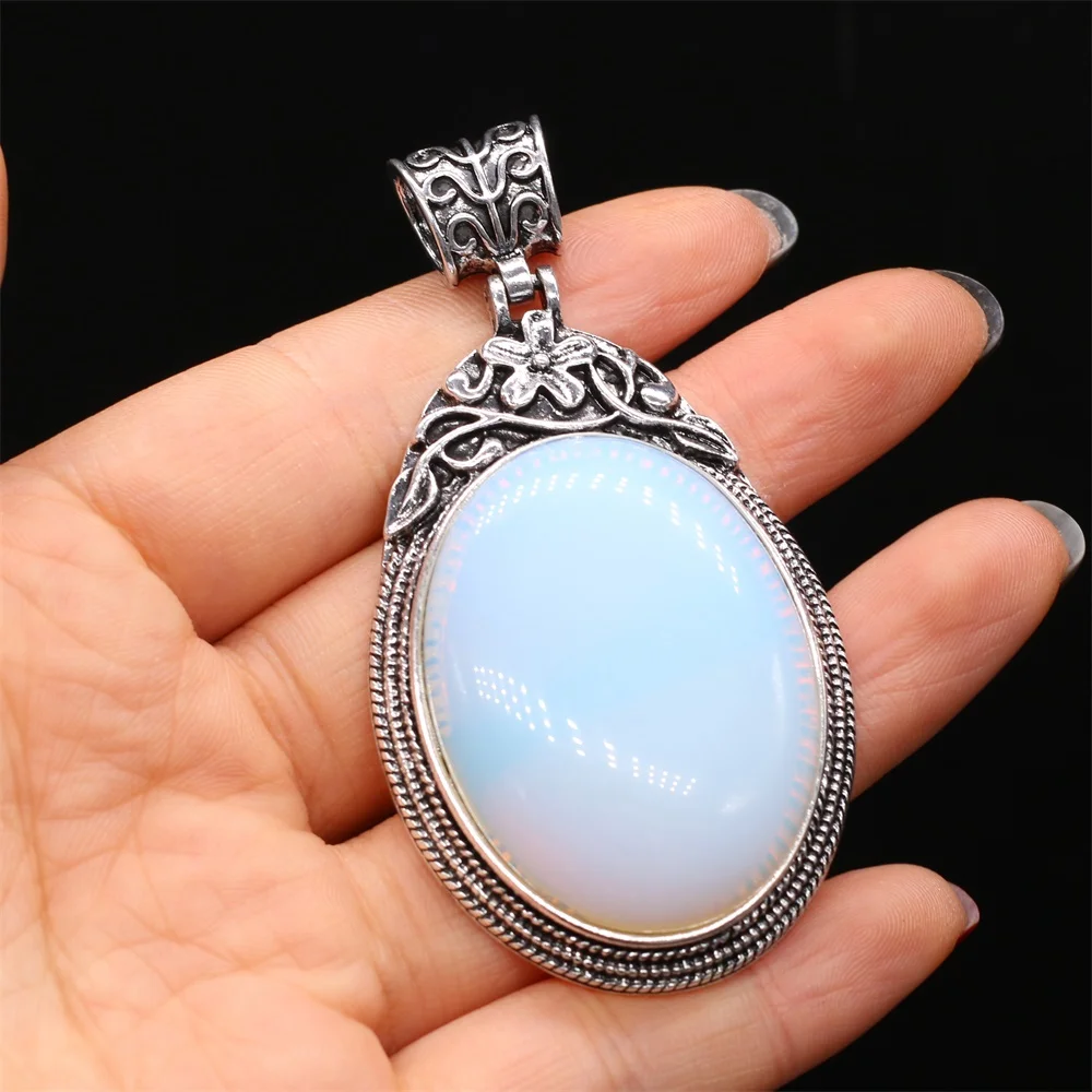 Каменные подвески винтажное ожерелье из сплава подвесной рейки тигровый глаз