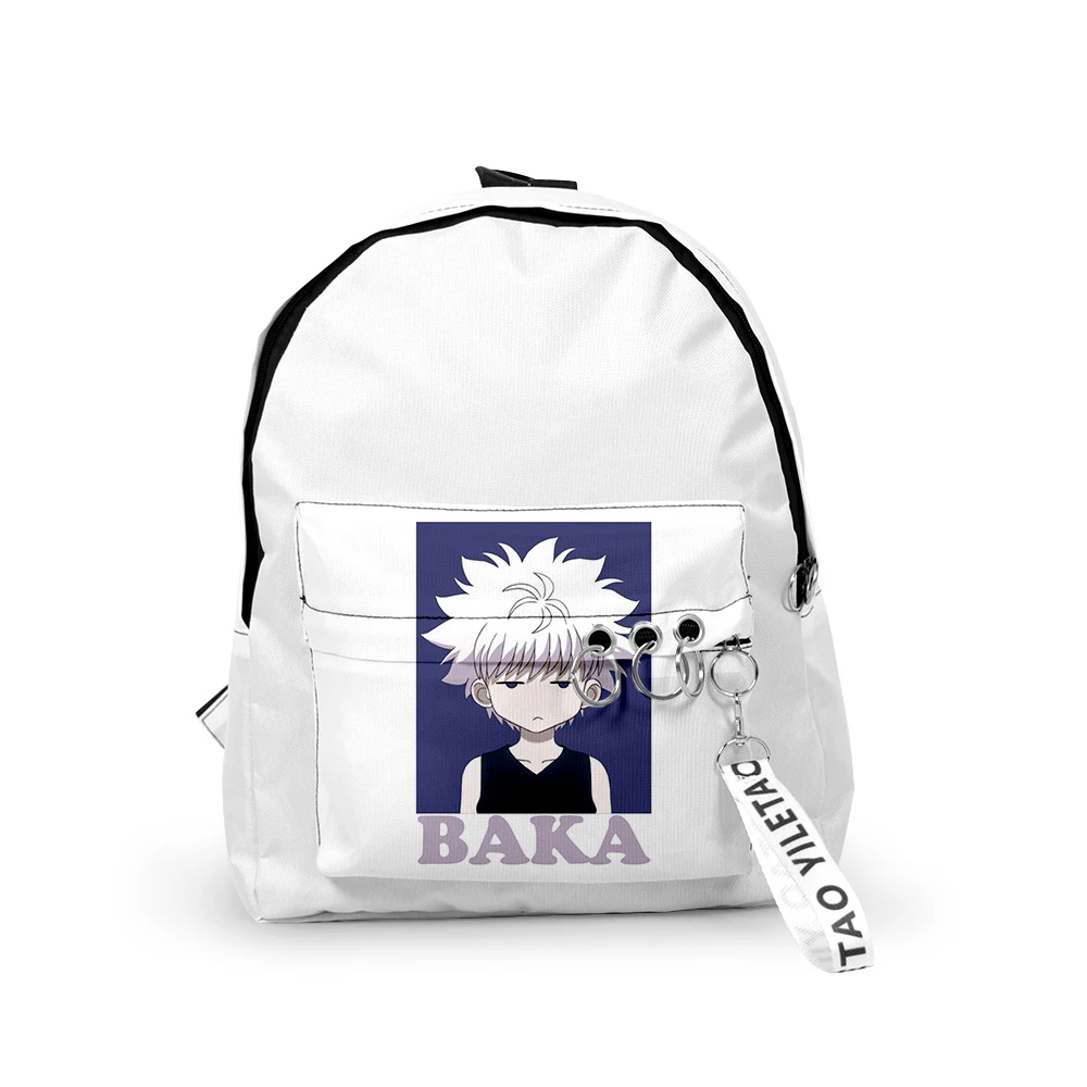 

2021 рюкзак с рисунком Аниме Манга HxH, школьный рюкзак для девочек, рюкзак Hunter X Hunter, школьный рюкзак, сумка для ноутбука, мужской женский рюкзак
