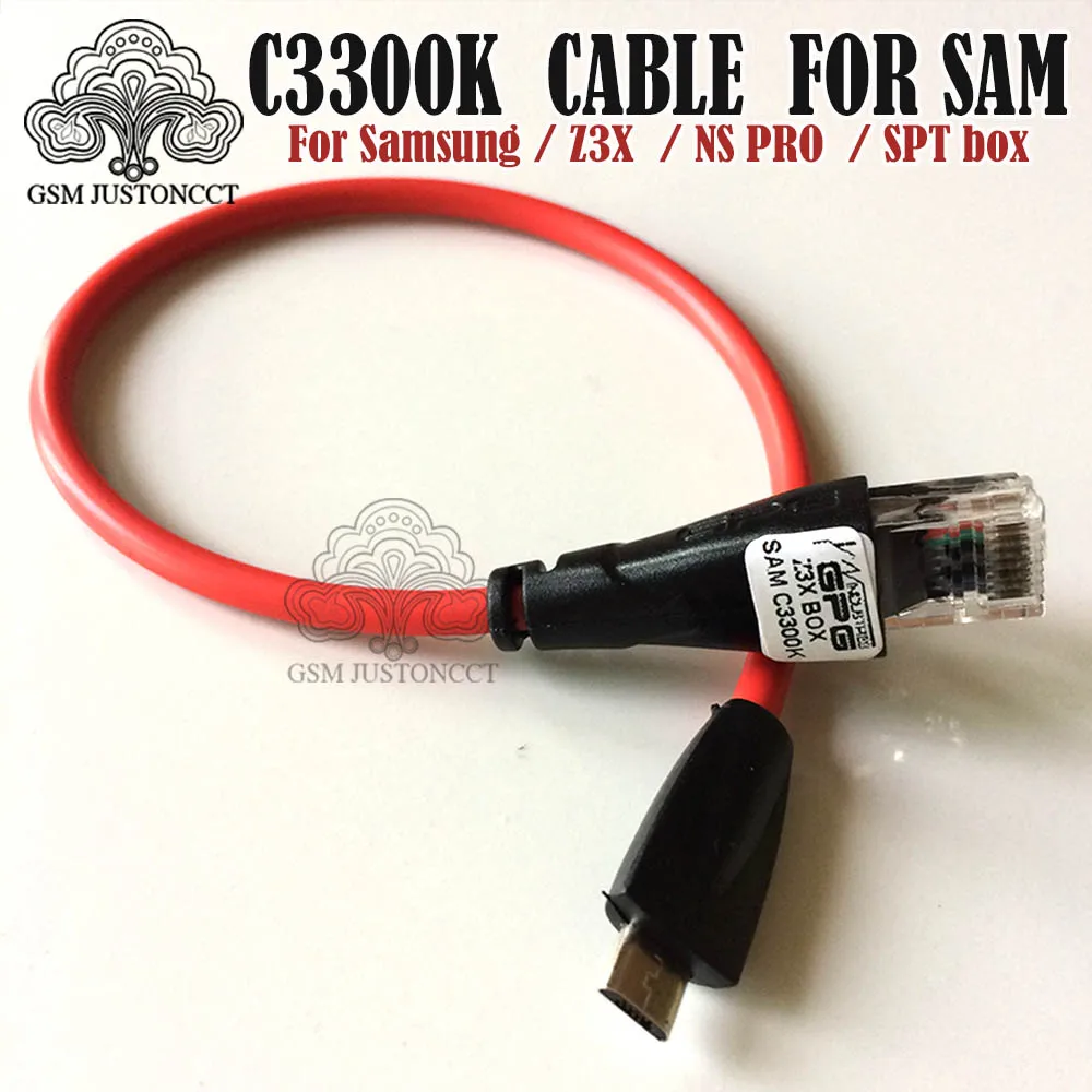 Кабель C3300k для Samsung I9300 I9100 Nspro box SPT z3x pro set|cable for|cable for samsungcable samsung |