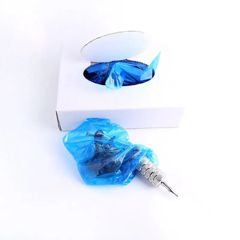 

250pcs/lot Disposable Tattoo Machine Clip Cord Sleeves Plastic Covers Bags Q1QD